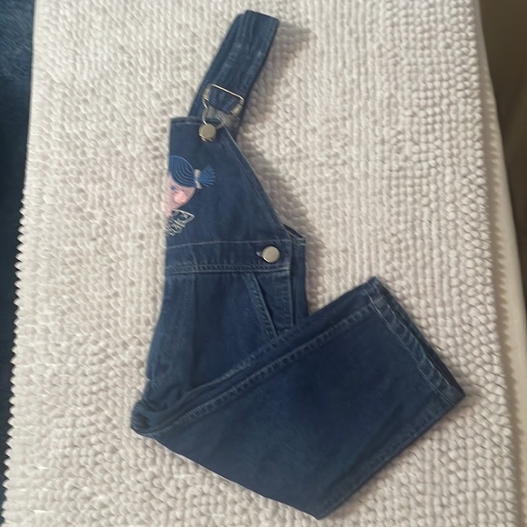 💙Vintage Girls denim coveralls , with adjustable shoulder straps. - Picture 4 of 9